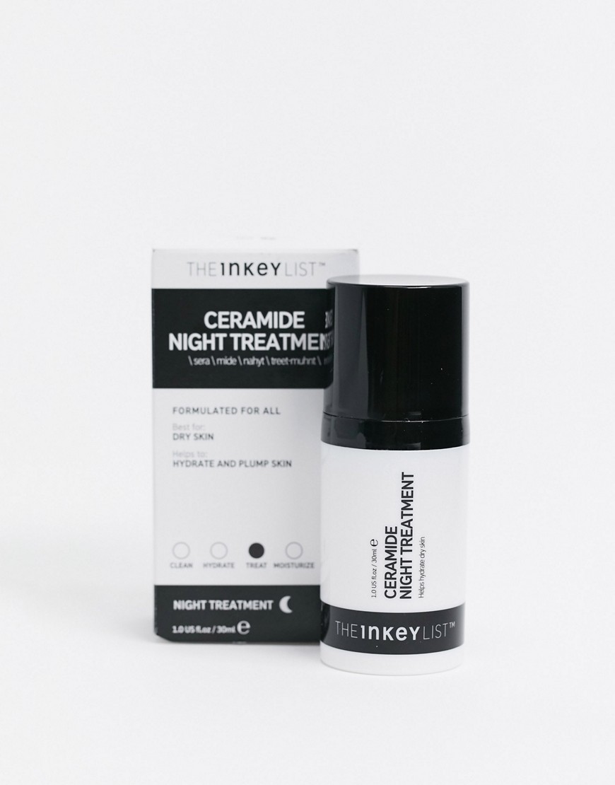 The INKEY List – Ceramide Night Treatment – Nattbehandling 30 ml-Ingen färg