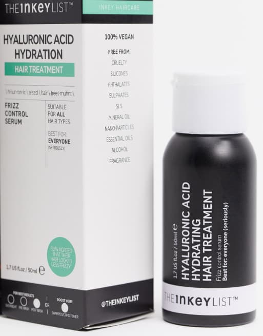 The Inkey List Hyaluronic Acid Hydrating Hair Treatment 50ml Asos