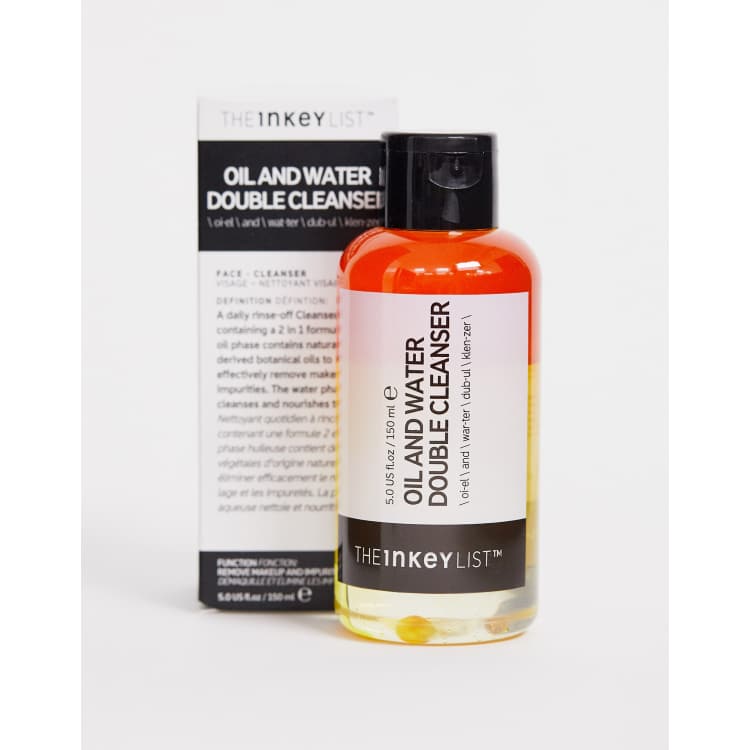 The INKEY List Oil Water Double Cleanser Nettoyant à base d