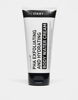 The INKEY List PHA Exfoliating and Hydrating Body Water Cream 150ml-No colour