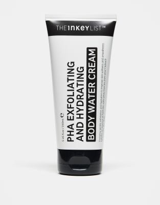 The INKEY List PHA Exfoliating and Hydrating Body Water Cream 150ml-No colour