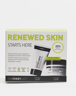 The INKEY List - Renewed Skin Starts Here - Hautpflege-Set, 20% Ersparnis-Keine Farbe