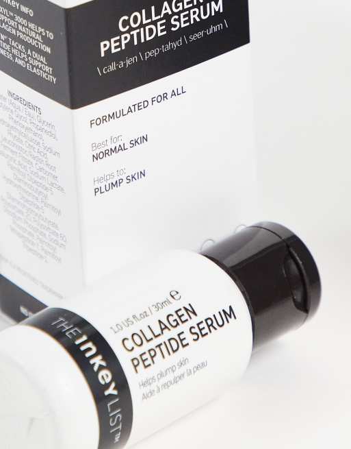 The INKEY List – Serum kolagenowe z peptydami: 30 ml, 3 z 4