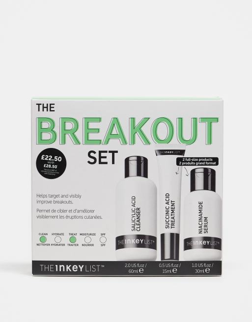 The Inkey List - Set The Breakout - Risparmia il 21%