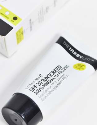 the inkey list spf 30 sunscreen