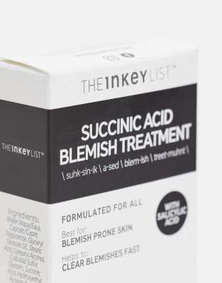 the inkey list succinic acid blemish treatment 15ml