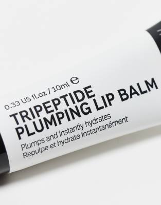 The Inkey List Tripeptide Plumping Lip Balm Mocha Tint 10ml-no Color