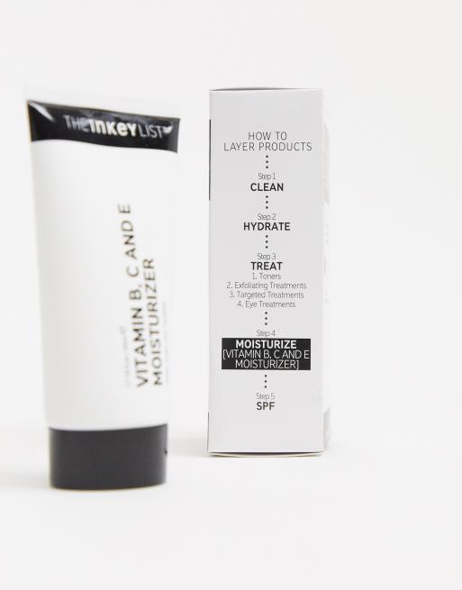 The INKEY List – Vitamin B C and E Lightweight Moisturizer – Lekki krem nawilżający, 50 ml, 2 z 4