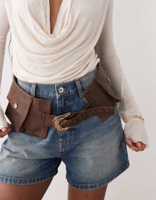 The Kript Boho Pocket Detail Belt