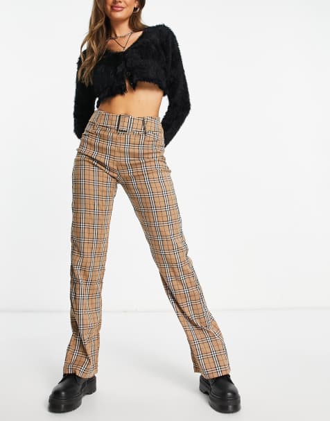 The Kript high waisted trousers with belt - view 1