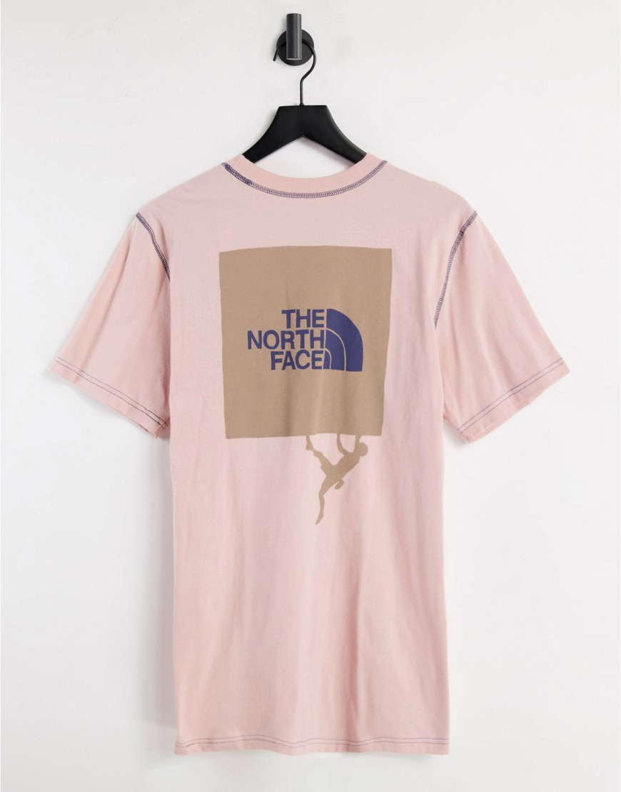 The Norh Face Dome Climb T-shirt in pink