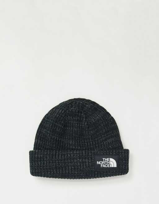 The Nort Face Salty lined beanie in black