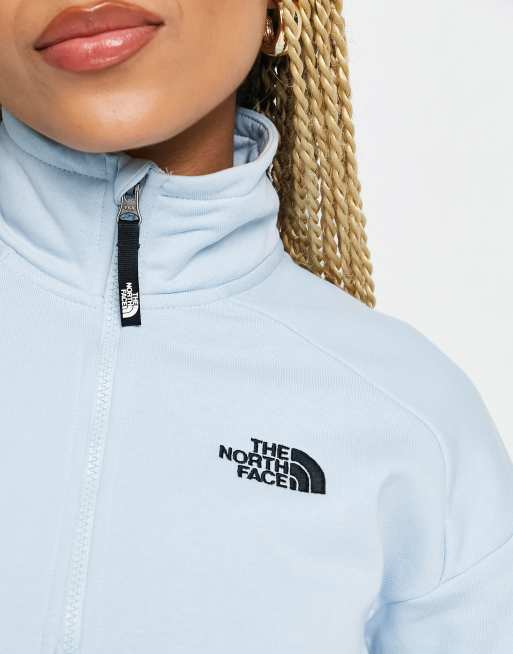 Baby blue hot sale north face