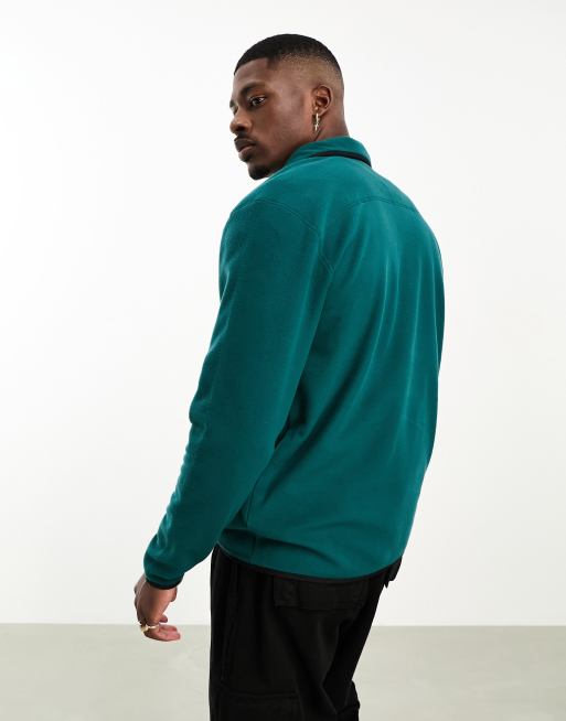 North face zip shop pocket crew sweatshirt