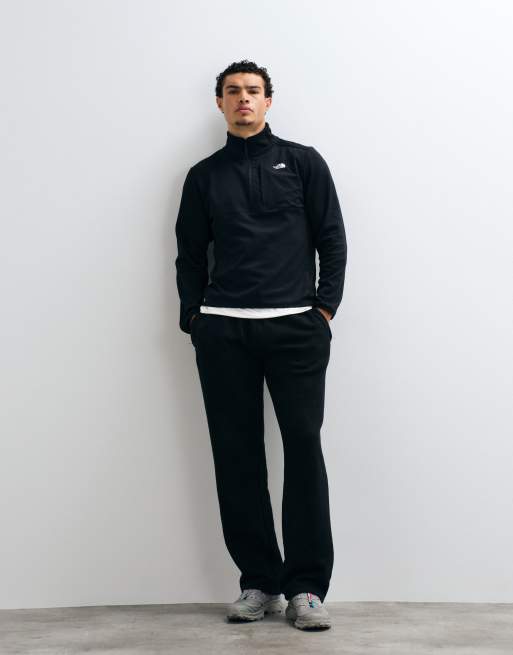 The North Face 1/4 zip performance fleece i sort, 2 af 5