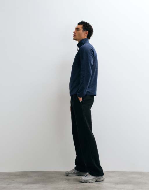 The North Face 1/4 zip performance fleece in navy, 4 of 5