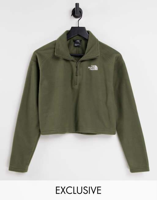 north face khaki fleece