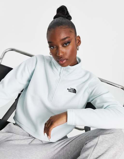 The North Face Exclusive To Asos 100 Glacier 1/4 Zip Fleece In