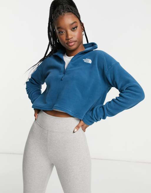 The north best sale face cropped fleece