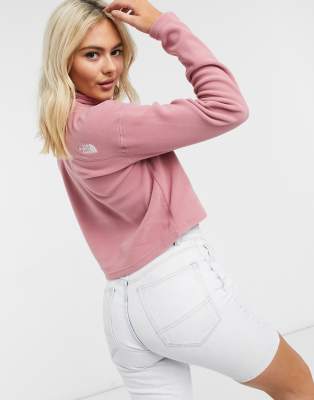 north face cropped jumper