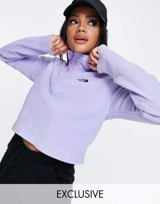 The North Face Exclusive To Asos 100 Glacier 1/4 Zip Fleece In