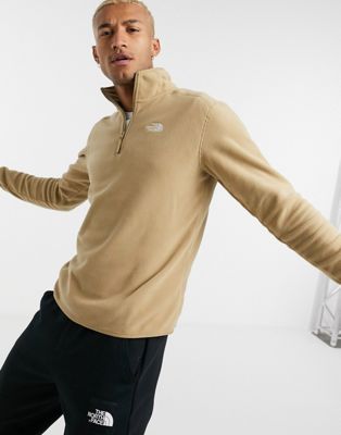 beige north face tracksuit