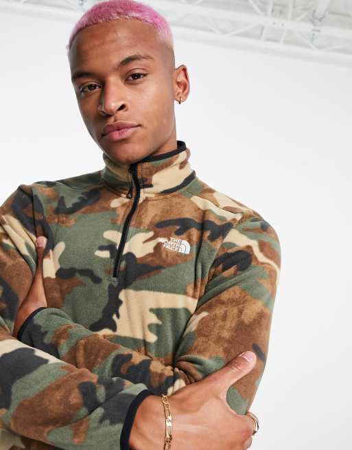 Camo quarter zip clearance fleece