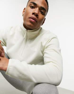 the north face glacier quarter zip fleece