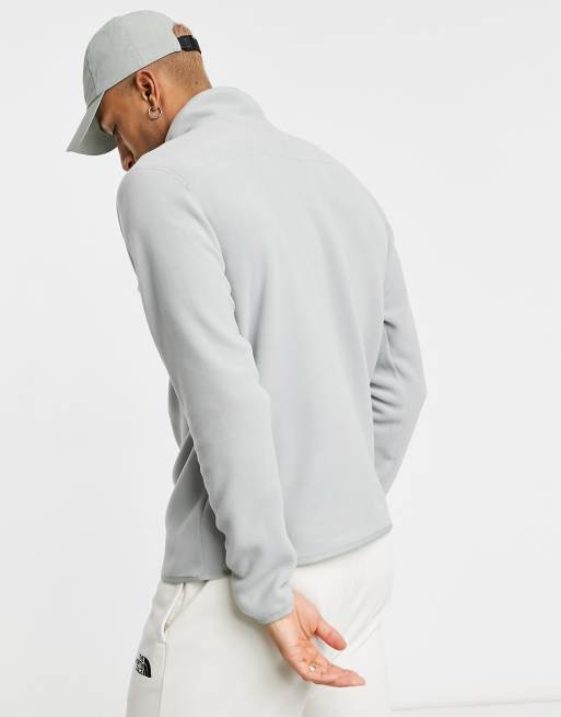 Light grey shop north face fleece