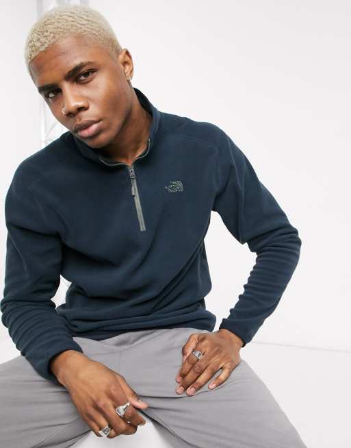 The north shop face navy fleece