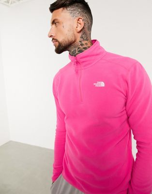 the north face pink fleece