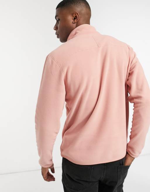 Mens sales pink fleece