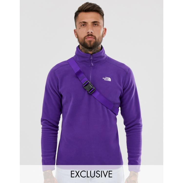 Light purple north sales face fleece