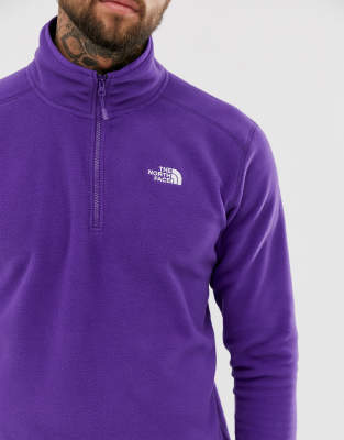 north face fleece jacket purple