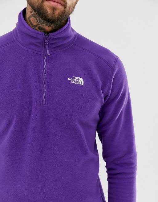 Purple north face fleece new arrivals