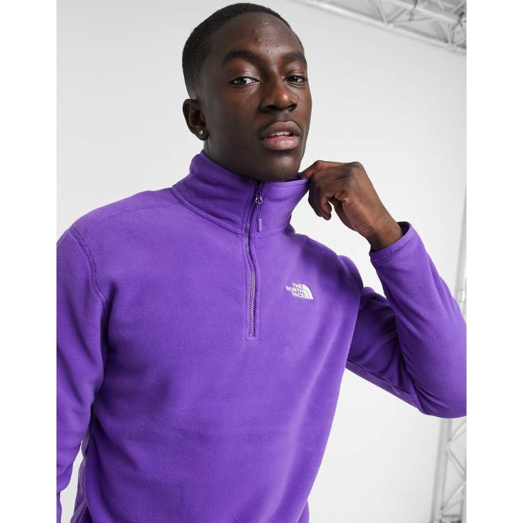 Purple north face sale windbreaker