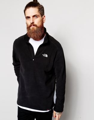 north face men's 100 glacier pullover