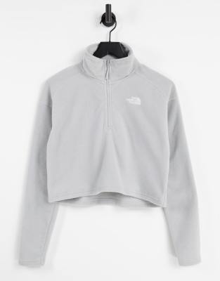 Cropped fleece north online face