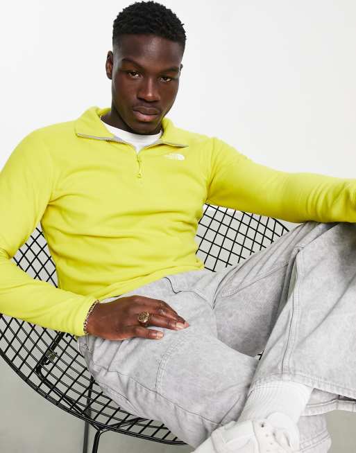 Felpa gialla the north face shop