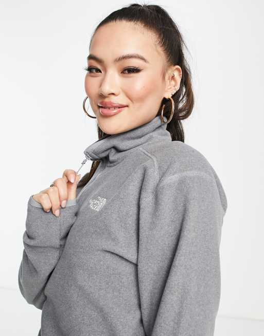 The north face clearance grey fleece