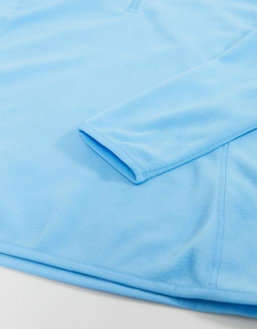 The North Face - 100 Glacier - Fleece met 1/4 rits in blauw, 4 van 4