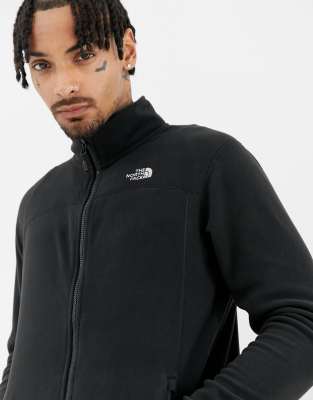 polar the north face 100 glacier full zip