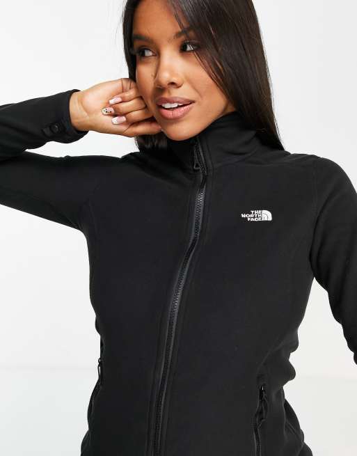 The north face women's 100 glacier 2025 full zip fleece