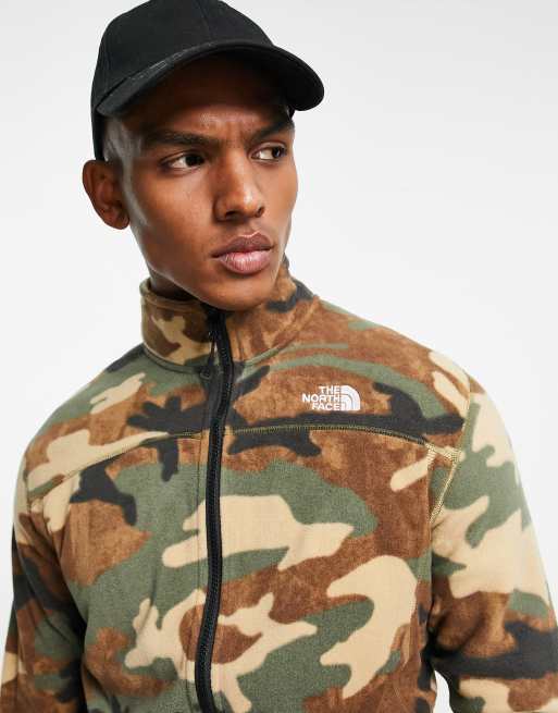 The north best sale face camo fleece