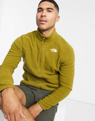 the north face 100 glacier full zip