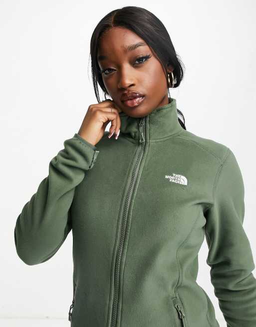 The north face women's 100 on sale glacier full zip