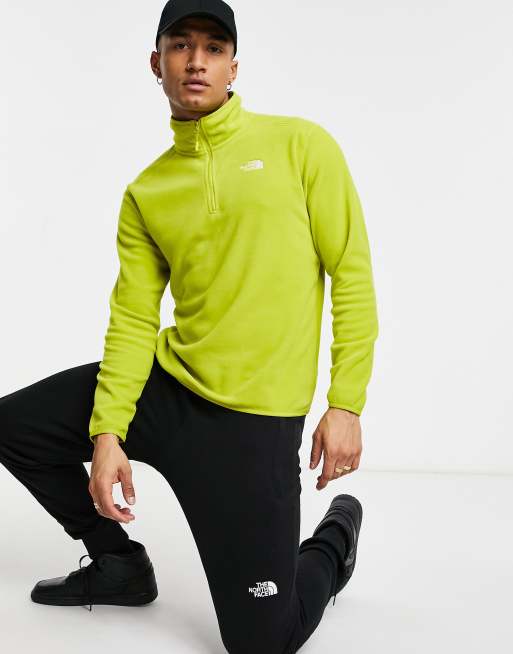 Lime green sales fleece jacket