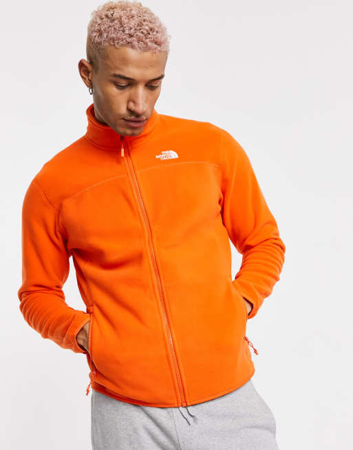 The north discount face orange fleece