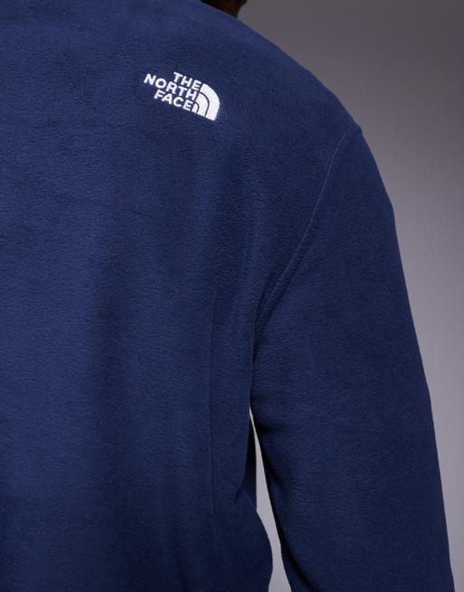 The North Face – 100 Glacier – Granatowy polar z zamkiem 1/4, 3 z 5