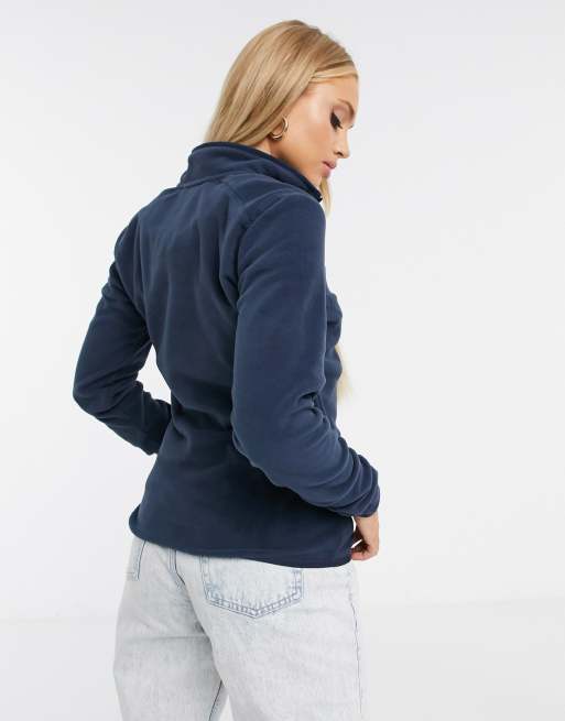 The North Face – 100 Glacier – Marinblå fleece med 1/4-lång dragkedja, 2 av 4